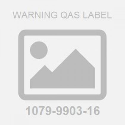 Warning QAS Label
